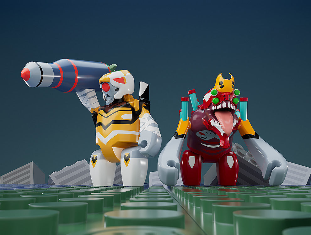 BRICKROID Evangelion Unit 02 Beast Form 2nd Phase (Type 1)