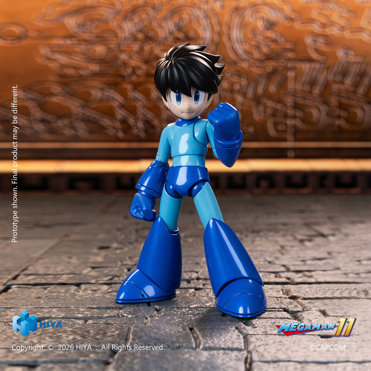 HIYA Exquisite Basic Series Mega Man Original Series Mega Man Action Figure