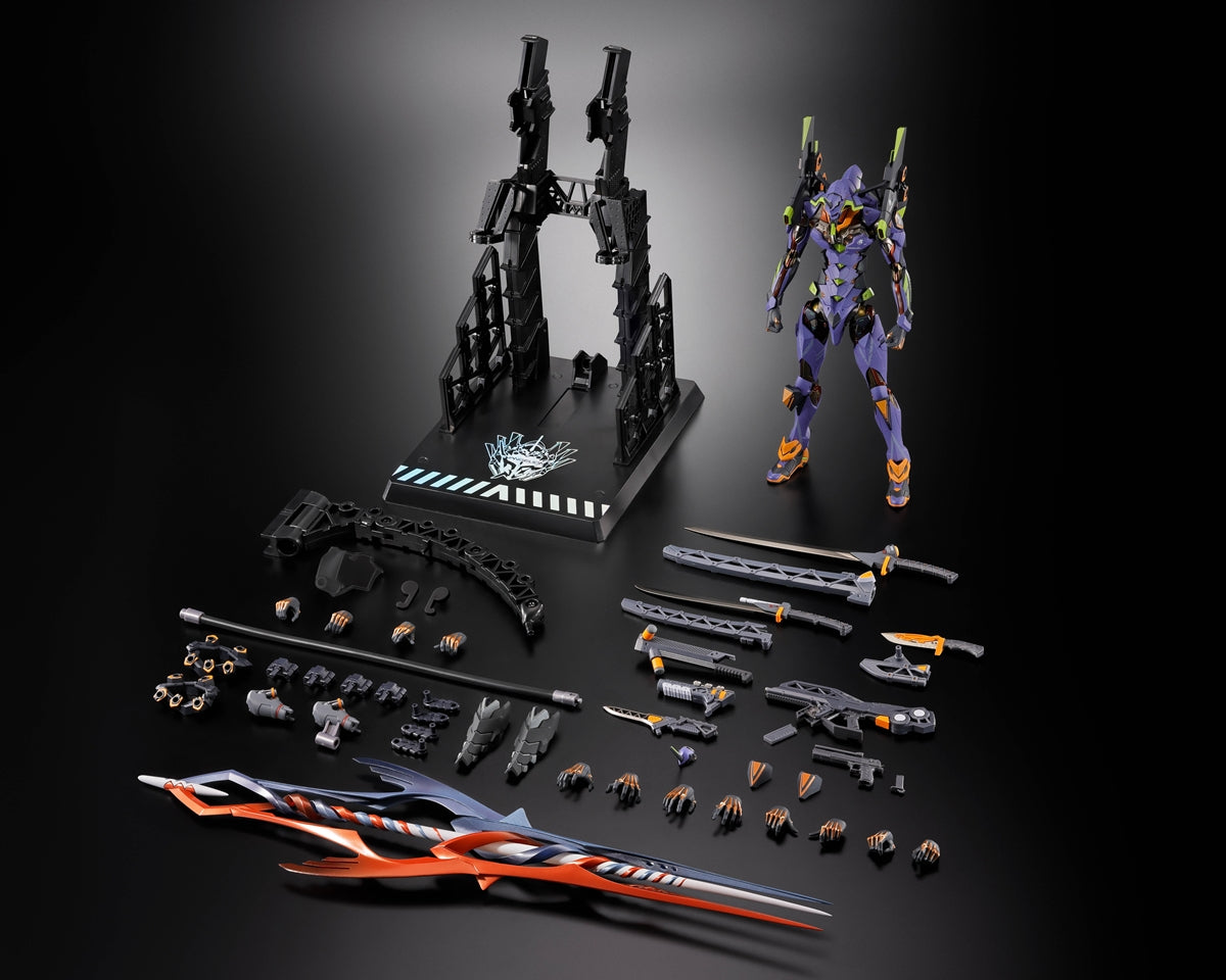 Metal Build Evangelion Test Type-01 30th with the spear of Gaius